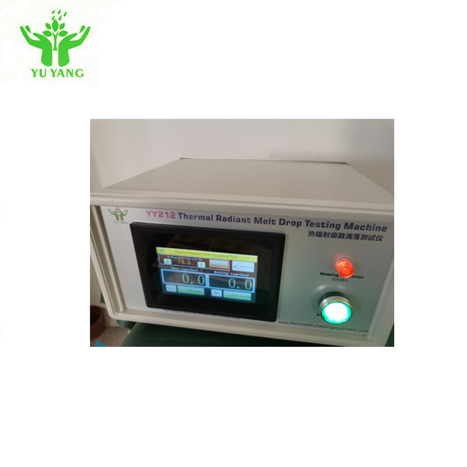 ECE R118 Phụ lục 7 Máy kiểm tra độ rơi Máy kiểm tra độ chảy nóng chảy 0 ~ 100Kw / m2
