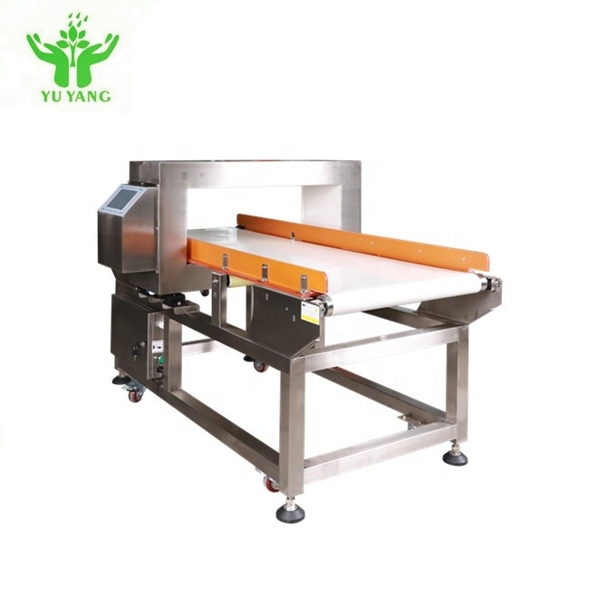 Thiết bị kiểm tra kim loại Máy dò kim loại băng tải tự động cho vải / thực phẩm
