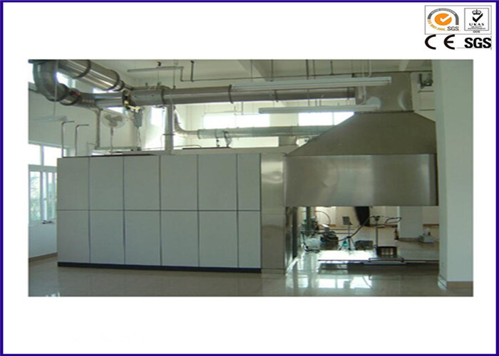 Máy thử lửa góc 0-5 độ ISO9705 EN14390 cho Phòng vật liệu chống cháy