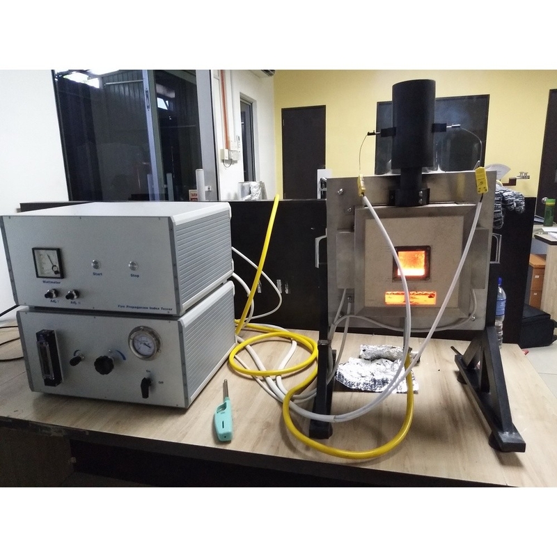 BS 476-6 Thiết bị kiểm tra cháy Phòng thí nghiệm Thiết bị kiểm tra cháy cho vật liệu xây dựng