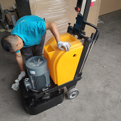Máy đệm sàn bê tông 4kw / 5.5hp Máy đánh bóng Máy chà sàn cho gia đình