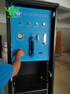 EN 13823 GB / T 20284 Máy kiểm tra một đốt cho vật liệu xây dựng nằm ngang
