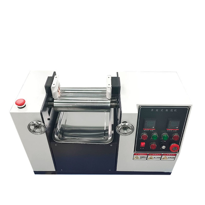 Máy trộn cao su phòng thí nghiệm 380V 50HZ Thiết bị nghiền hai cuộn loại mở