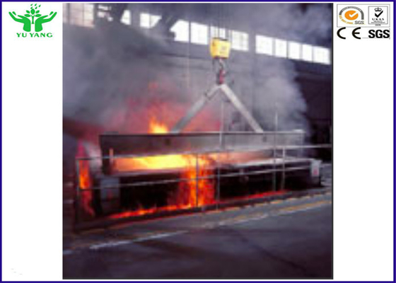 Phòng thí nghiệm UL723 ASTM E84 Vật liệu xây dựng Vật liệu chịu lửa bề mặt Thiết bị kiểm tra