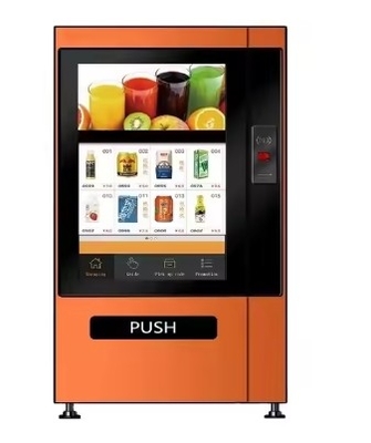 Máy bán hàng tự động đầy đủ để bán kem thuận tiện với hệ thống điều khiển từ xa và cảnh báo