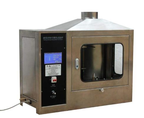 Thiết bị thử nghiệm tính dễ cháy tuân thủ Tiêu chuẩn EN ISO 11925-2 để phân loại kết cấu xây dựng
