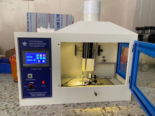 ISO11925 Thiết bị lò thử nghiệm khả năng cháy để đánh giá tính chất chống cháy của vật liệu xây dựng